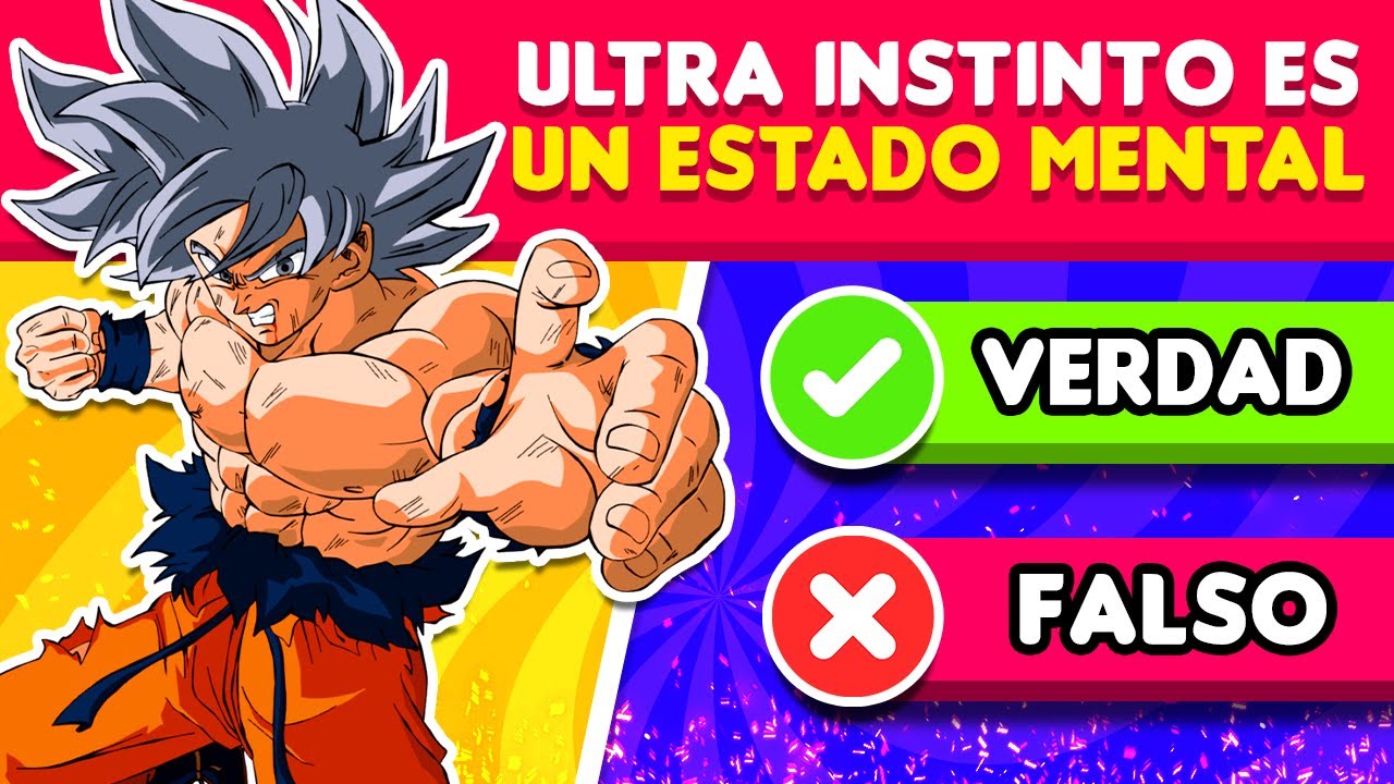Adivina ¿Verdadero o Falso? sobre DRAGON BALL❌🤓✅  Anime Quiz | SOR anime