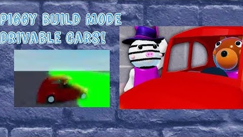 *NEW* Piggy Build Mode Drivable Cars Update!!!