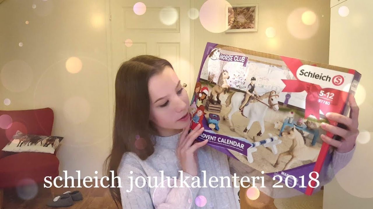 SCHLEICH JOULUKALENTERIN UNBOXAUS🎁