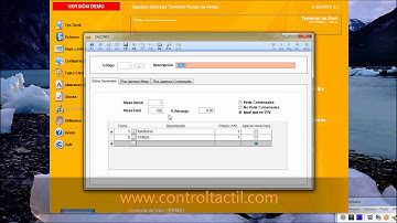 Configuración de salones tpv Bdp Net