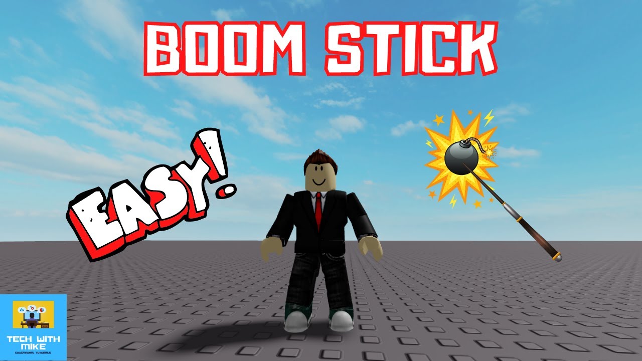 How To Make An Explosion Tool Click To Explode Roblox Studio Tutorial Youtube - exoplosion script roblox