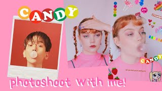 baekhyun candy inspired photoshoot!