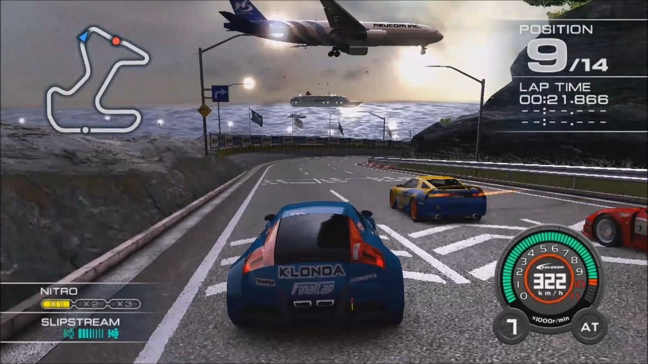Ridge Racer 7 Ufra Special Event 19 with Magnifico [Control view] - YouTube