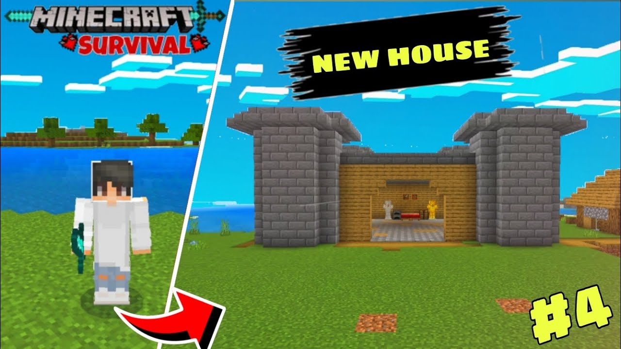 I BUILT NEW CASTLE 😱 IN MINECRAFT DUO SURVIVAL SERIES #4 - YouTube