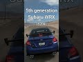 Subaru WRX evolution in Forza horizon 5
