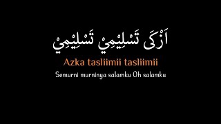 AZKA TASLIMI (jernih) | Lirik Terjemah | Versi HABIB ALI ZAINAL ABIDIN ASSEGAF - AZ ZAHIR