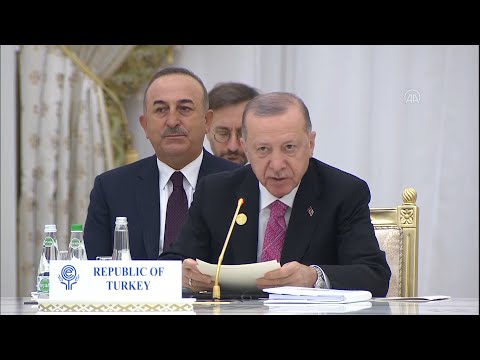 Aşkabat - Cumhurbaşkanı Erdoğan, Ekonomik İşbirliği Teşkilatı (EİT) 15. Zirvesi'nde konuştu