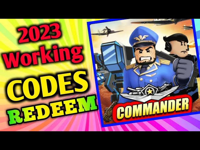 Roblox Commander Simulator Codes (August 2023): Free Rewards