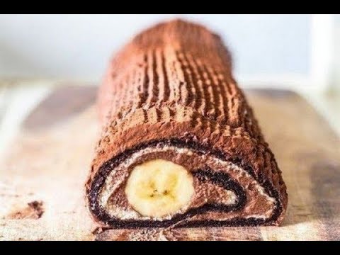 Video: Cum Se Face Rapid O Ruladă De Ciocolată Cu Banane