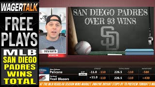 MLB Futures Predictions, Picks and Odds | 2023 San Diego Padres Season Win Totals | MLB Betting Tips