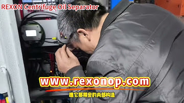Centrifuge Oil Separator from Rexon