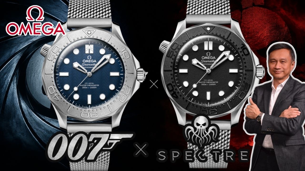 007 or SPECTRE? OMEGA Seamaster Diver 300M