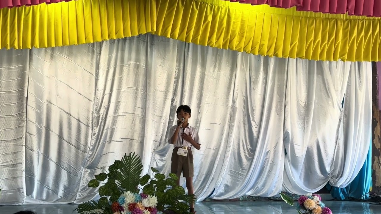 🥇 ชนะเลิศอันดับที่ 1 ร้องเพลงไทยลูกทุ่ง งานศิลปหัตถกรรมนักเรียน สพป.กส.2