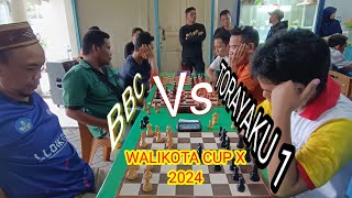 TURNAMEN CATUR BEREGU GORONTALO WALIKOTA CUP X 2024 | BBC VS TORAYAKU 1