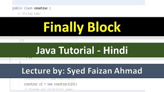 FINALLY BLOCK IN JAVA | FINALLY KEYWORD IN JAVA WITH COMPLETE EXAMPLE | EXCEPTION HANDLING IN JAVA