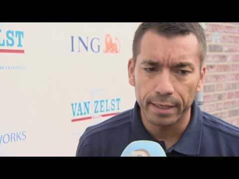 Giovanni van Bronckhorst na afloop van Lisse - Feyenoord
