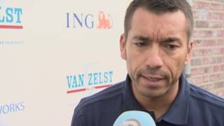 Giovanni van Bronckhorst na afloop van Lisse - Feyenoord