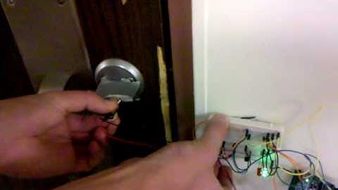 Arduino Door Unlocker Prototype 2