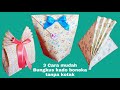 3 Cara mudah bungkus kado boneka tanpa kotak