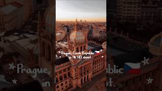 Prague in Stunning 4K 🇨🇿 | Cinematic  Capital. #viral #shorts