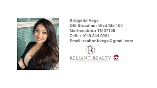 5444 Bridgemore Blvd Murfreesboro TN 37129 — Bridgette Vega