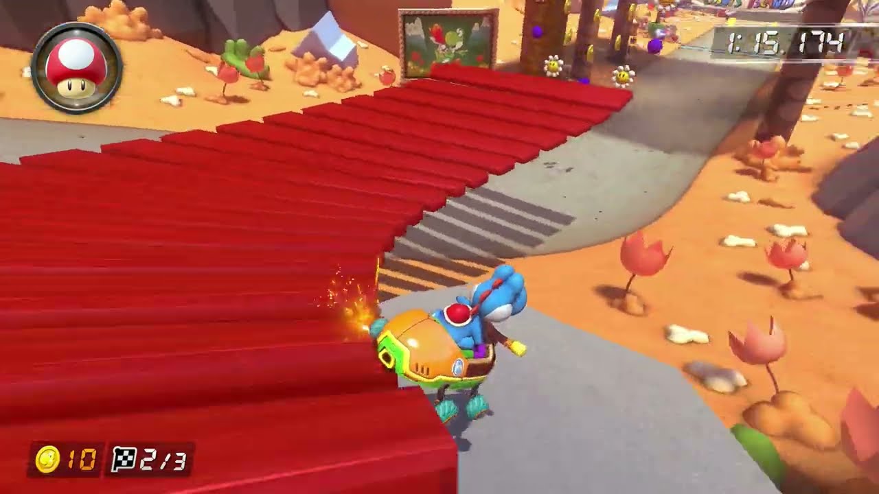 Yoshi's Island [150cc] - 1:56.660 - Zae (Mario Kart 8 Deluxe World