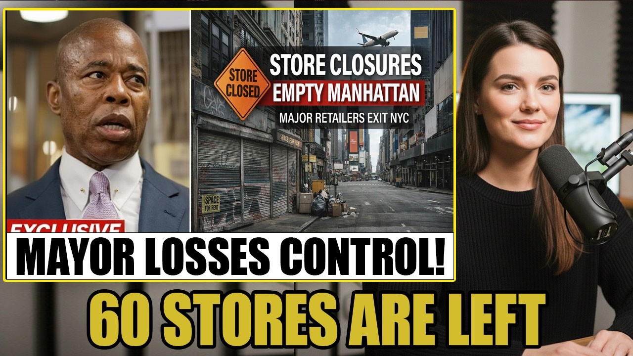 Mayor PANICS After 60 Major Chains Abandon Manhattan — Retail Collapse Spirals!