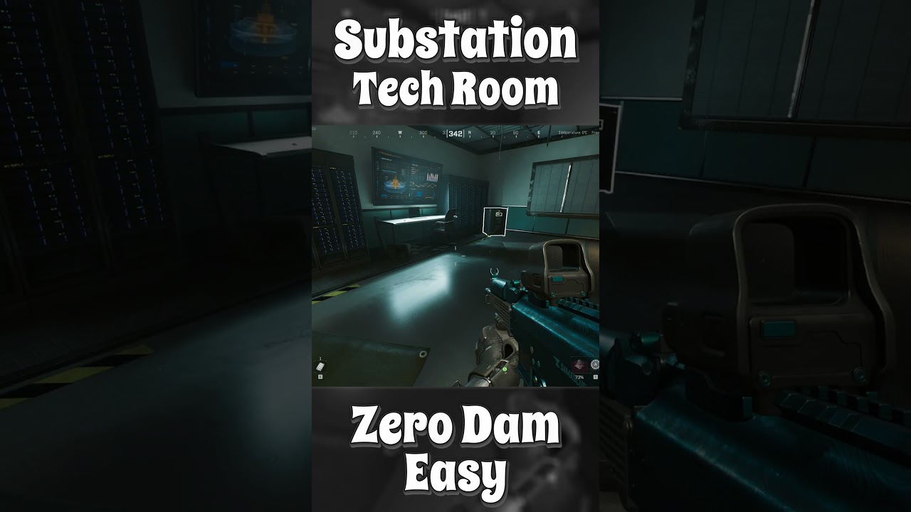 💰Substation Tech Room (Zero Dam - easy) / Delta Force (New Season) #️⃣35