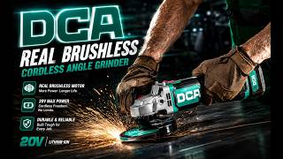 Review of the DCA... ADSM06-125 cordless angle grinder... £5% off with Discount Code !!...