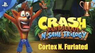 🏆Crash Bandicoot 2: Cortex Strikes Back - Cortex N. Furiated (Guia de Troféu)🏆