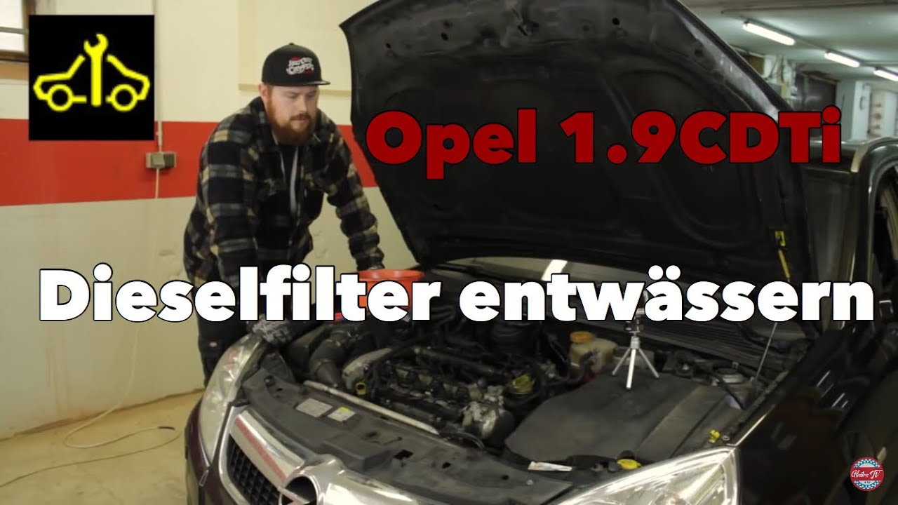 Dieselfilter Kraftstofffilter Entwassern Learning By Viewing Youtube