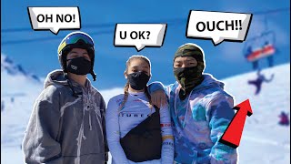 Changing my career to become a Pro Snowboarder *** FAILED *** 🏂 ft Corinne Joy