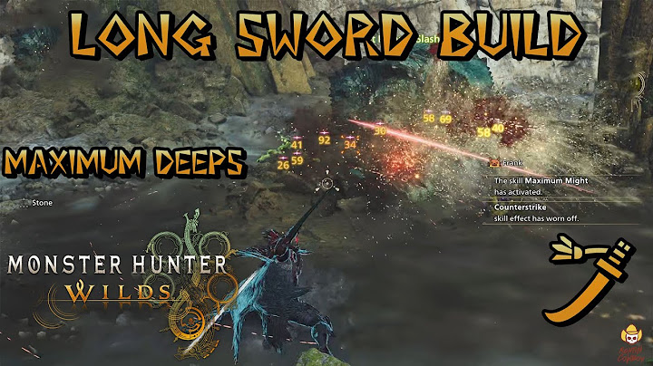 Monster Hunter Wilds - Long Sword Build: Maximum DEEPS
