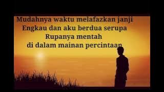 bukan ku tak Sudi - Arief (video lyrics)