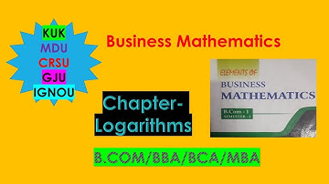 Ex -1.3 logarithms of b.com