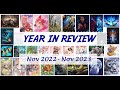 Year in review 55 completed diamond paintings nov 2022  nov 2023