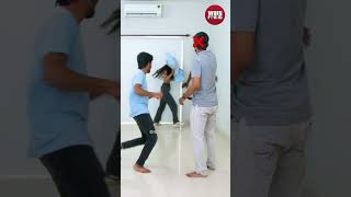 Blindfold Fight Challenge 🤣 | #shorts | Wait For It