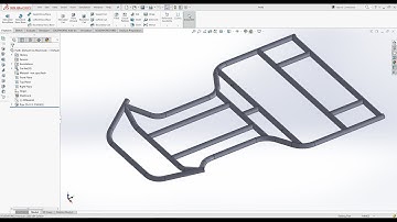 How to design Gokart frame in Solidworks