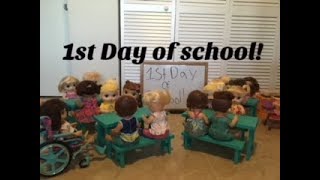 BABY ALIVE: The babies 1st Day of school! School episode!