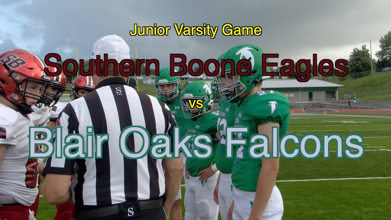 Blair Oaks Falcons JV Football 2022 vs Southern Boone