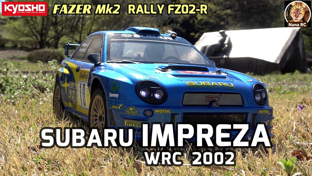 AUT art スバルインプレッサWRC2002 10.11 Amazon.com: 1/10 Scale 4WD RC Car Fazer Mk2 FZ02-R Subaru Impreza