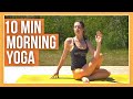 10 min Morning Yoga for Energy 🔥 FIRE ELEMENT