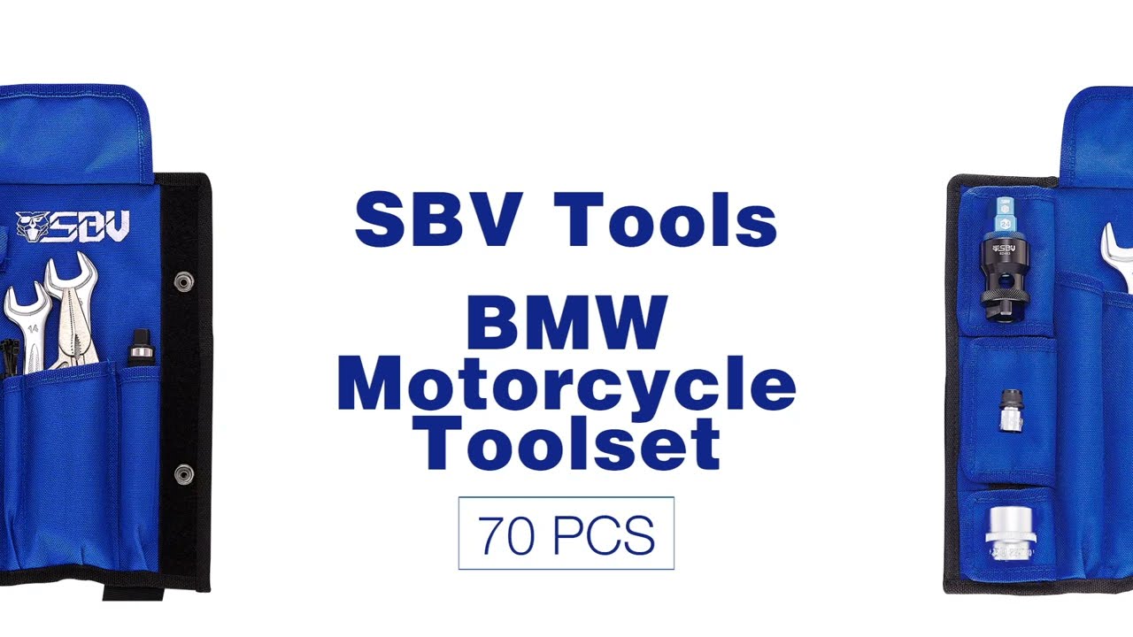 SBV Tools Werkzeugset für Honda, Kawasaki, Suzuki, Triumph & Yamaha  Motorräder - Moto World Tours Online Shop