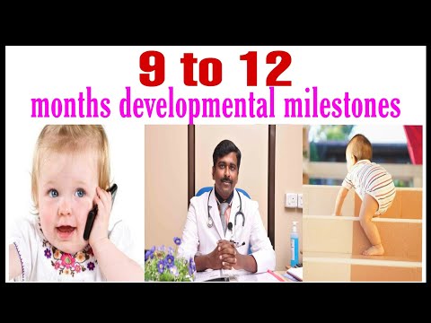 9 to 12 மாதம் குழந்தைகளின் வளர்ச்சி நிலைகள் | Baby development 9 to 12 months|Tamil | Dr Sudhakar |