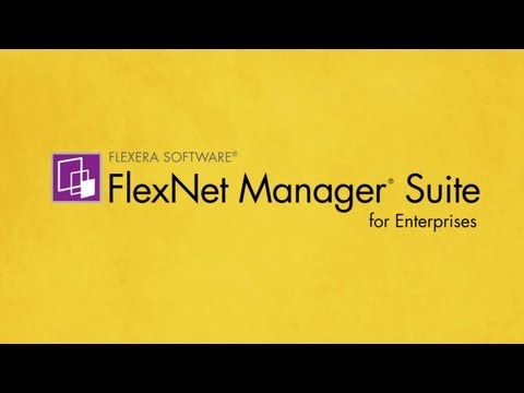Flexera Software FlexNet Manager Suite