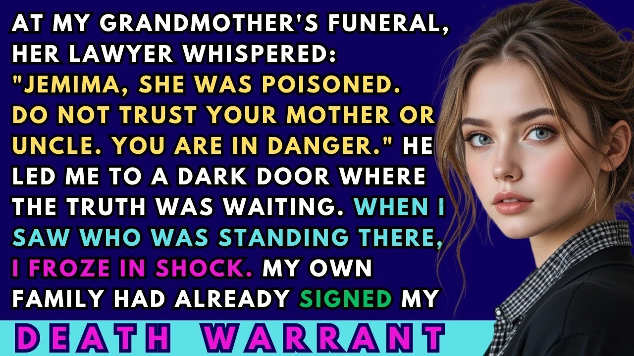At My Grandma’s funeral, her lawyer warned me to follow him—then I saw the truth at the dark door…