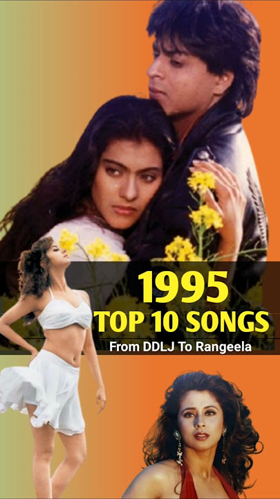 “Bollywood 1995 🔥 Top 10 Evergreen Superhit Songs | DDLJ to Rangeela 🎶” | #shortsfeed