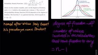 8.2 Part 1 of 3 - Student T-Distribution & tcdf, invT Calculator Commands | Stats | Pathway Stats