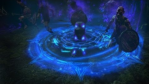 Path of Exile - Arcane Wither Skill Effect