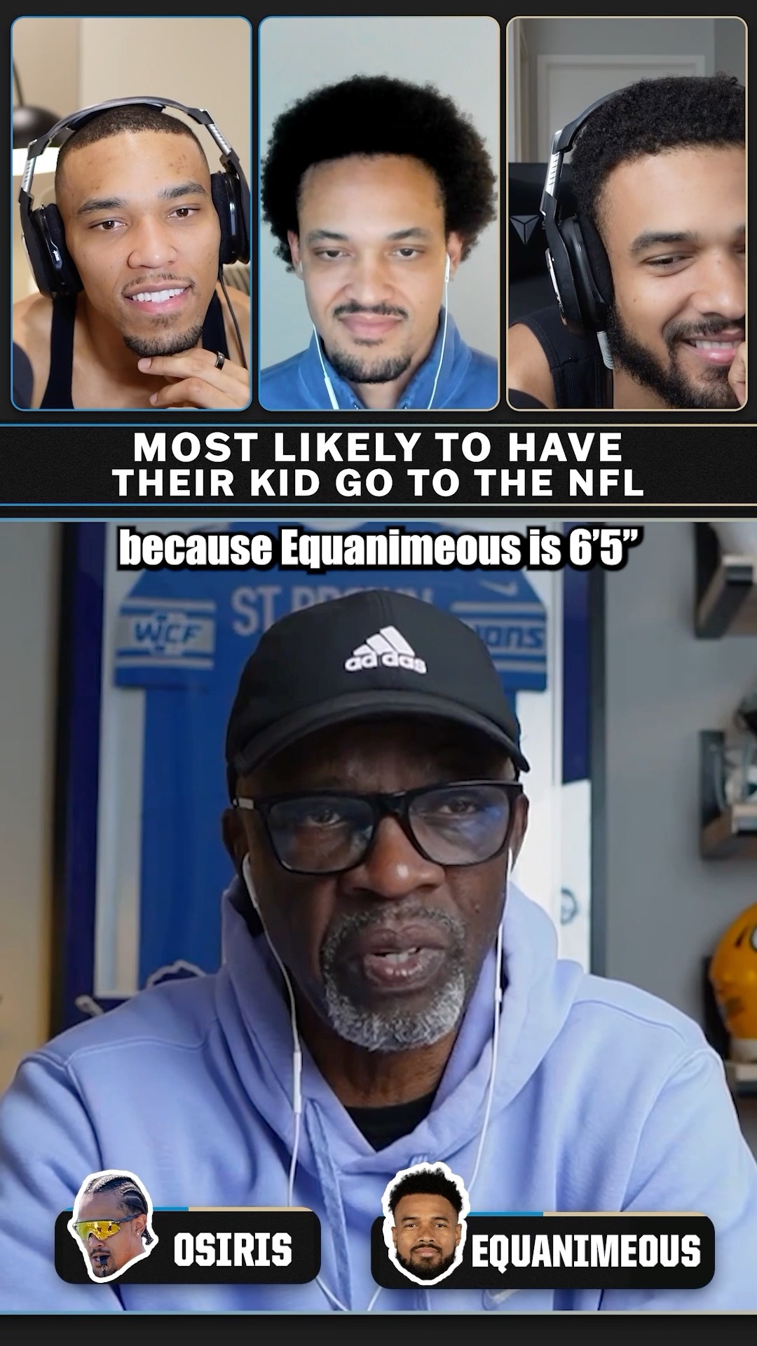 Which St. Brown brother is most likely to produce an NFL player? ?